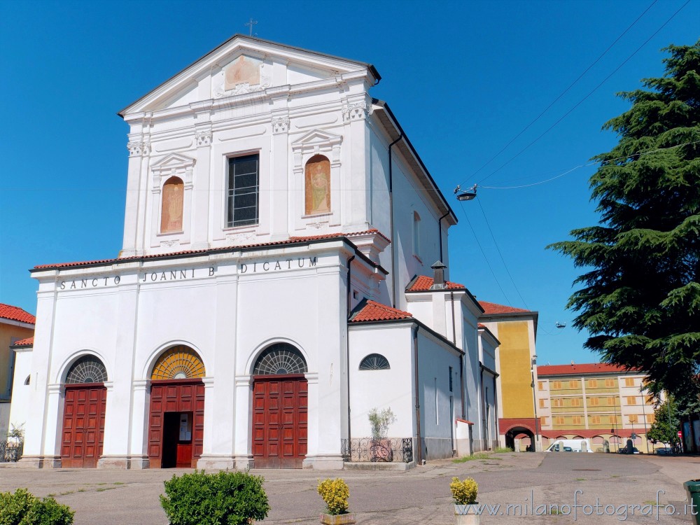Milan (Italy) - Church of St. John the Baptist in Trenno